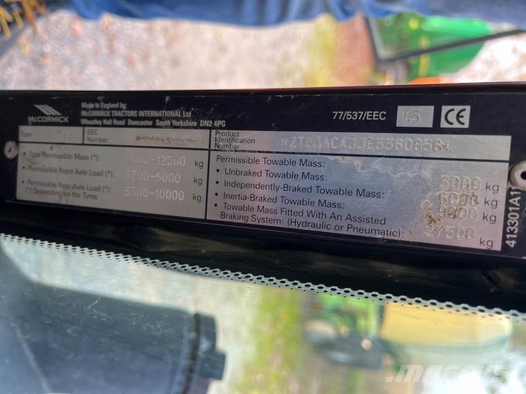 McCormick MTX 200 Tractores