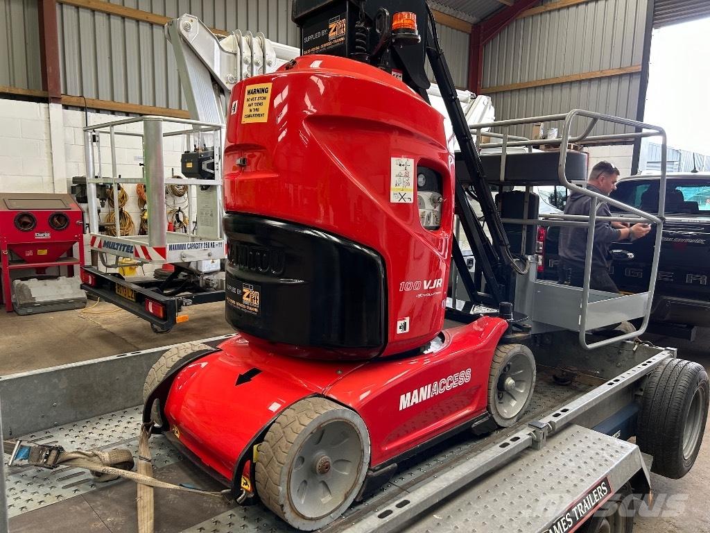Manitou 100 VJR Plataformas con jaula de elevación