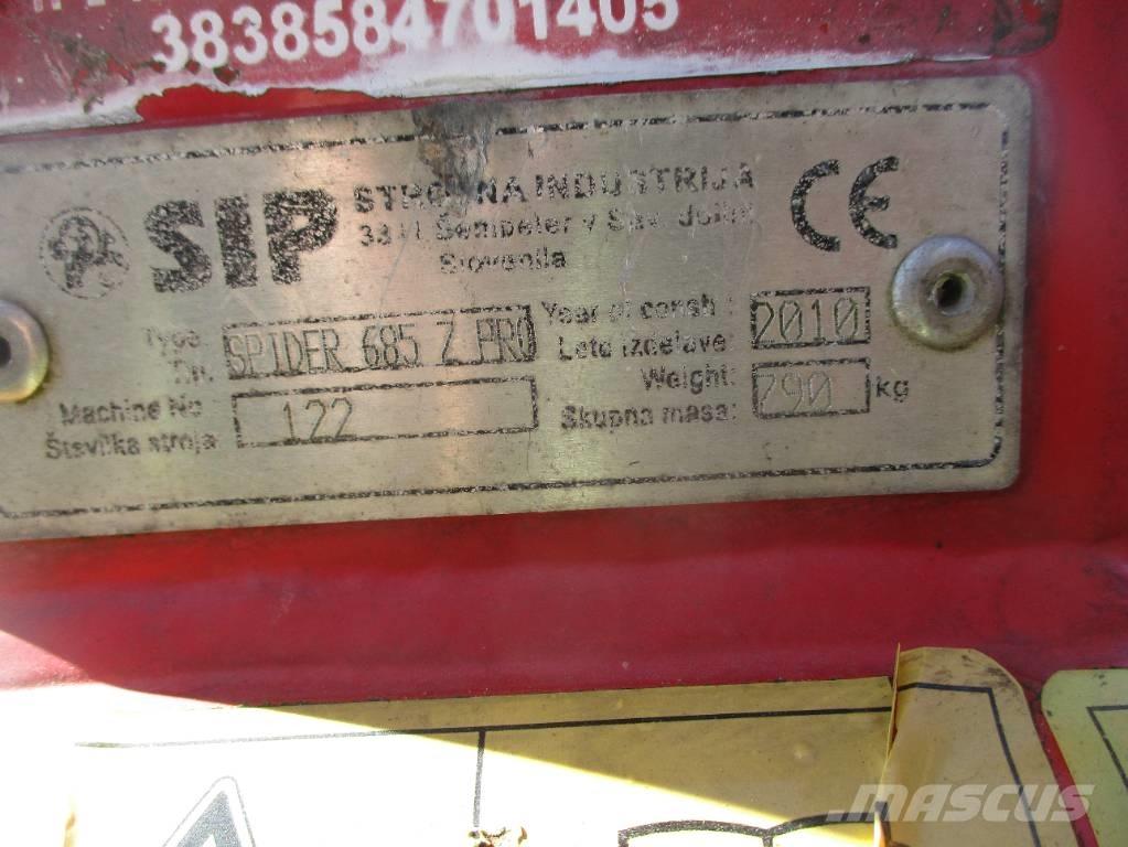 SIP Spider 685/6 Rastrilladoras y rastrilladoras giratorias