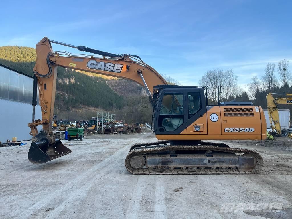 CASE CX 250 D Excavadoras sobre orugas