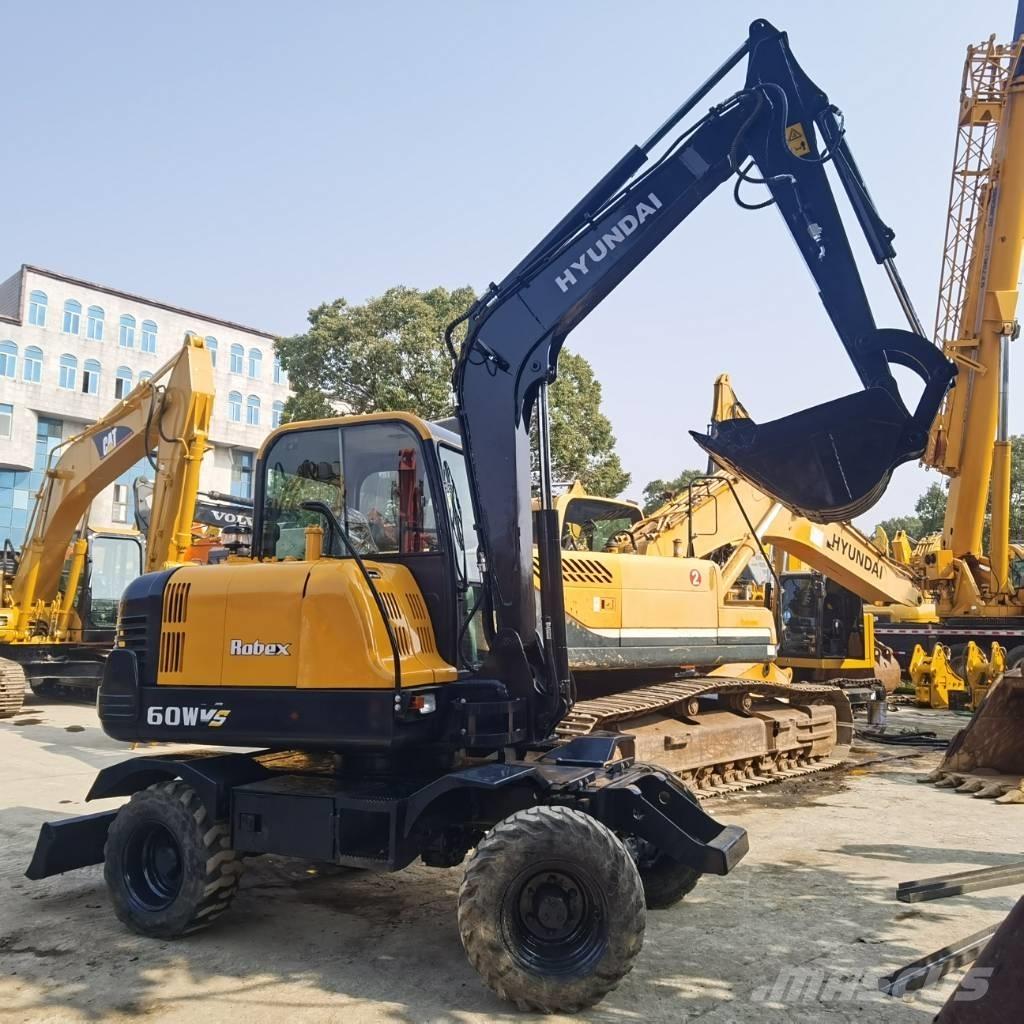 Hyundai R60W-9 Excavadoras de ruedas