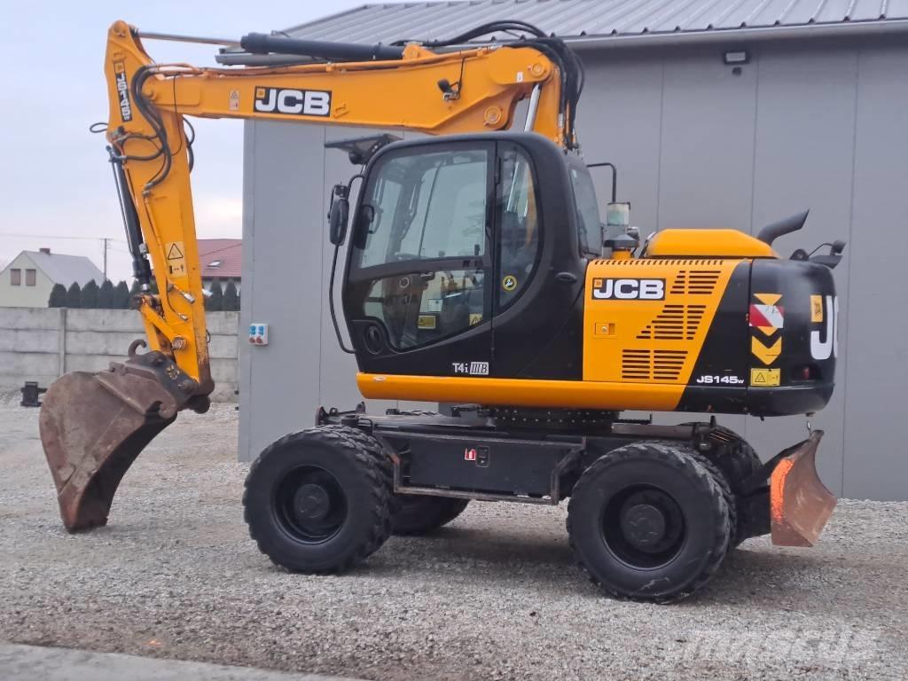 JCB JS145 W Excavadoras de ruedas
