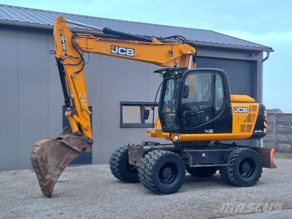 JCB JS145 W Excavadoras de ruedas