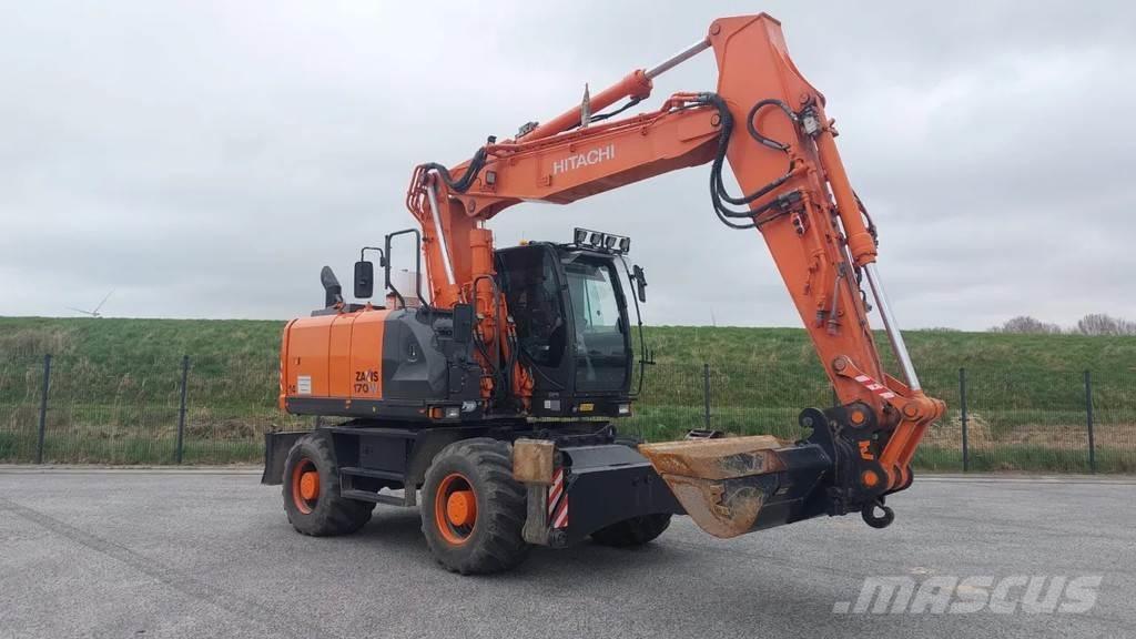Hitachi ZX 170W-5B Excavadoras de ruedas