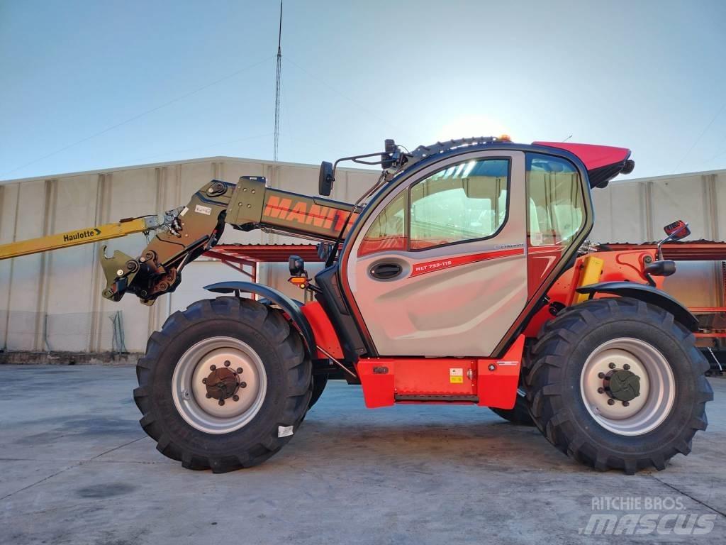 Manitou MLT733 Manipuladores telescópicos agrícolas