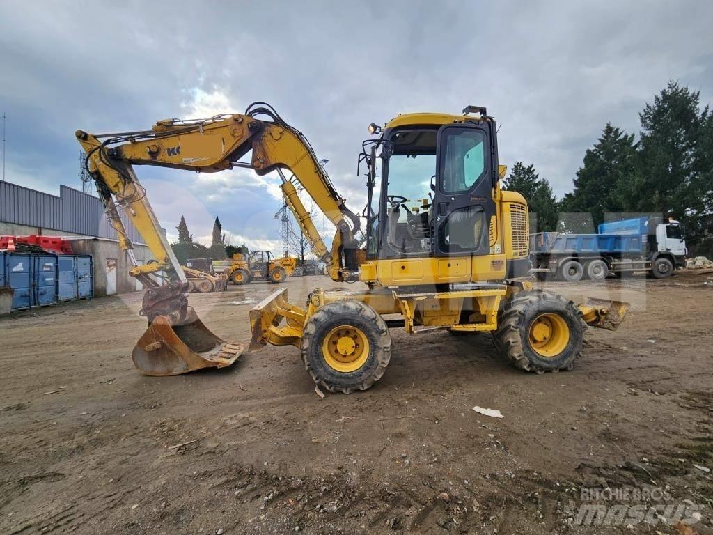 Komatsu PW 118 Excavadoras de ruedas