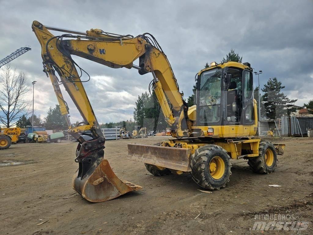 Komatsu PW 118 Excavadoras de ruedas