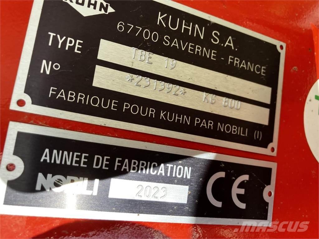 Kuhn TBE 19 Segadoras y cortadoras de hojas para pasto