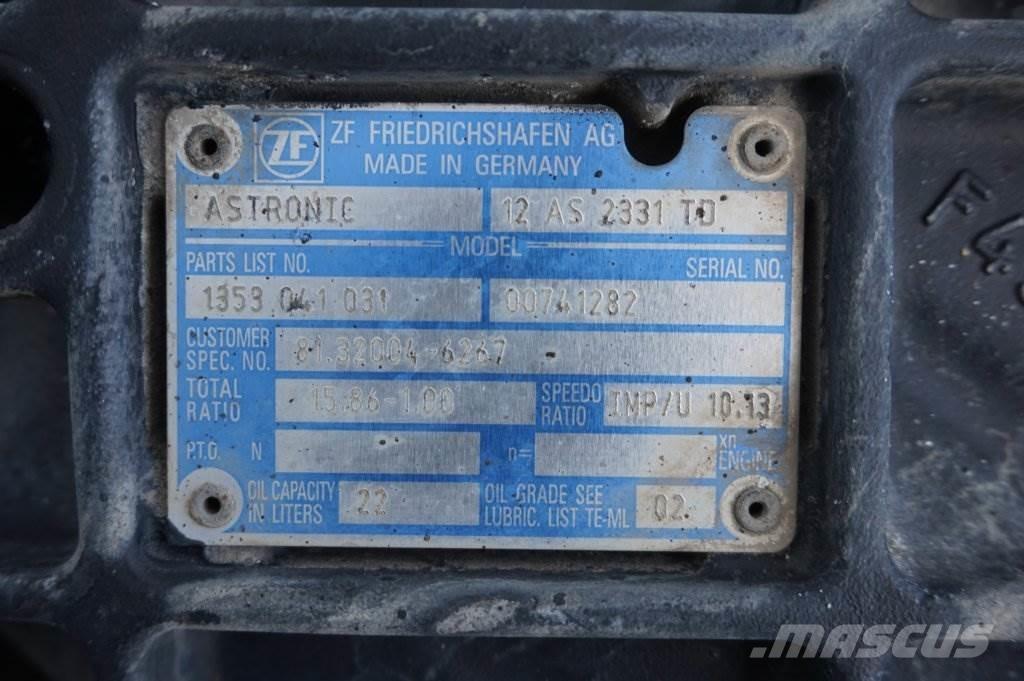 ZF 12AS2331DD+INT3 Cajas de cambios