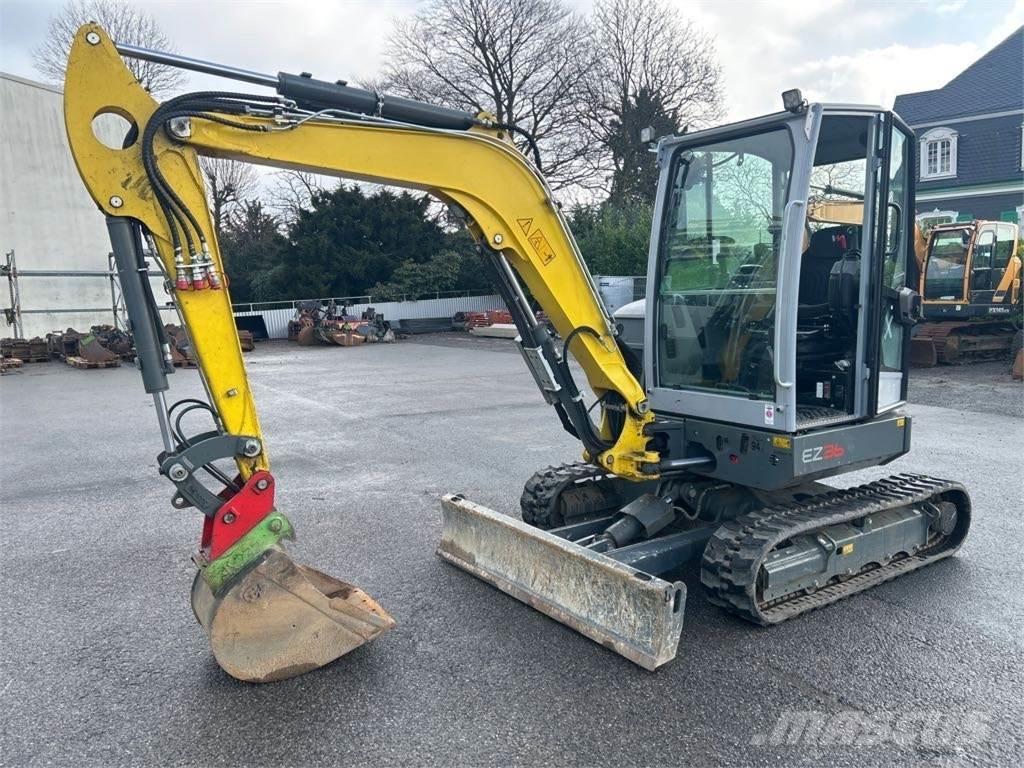 Wacker Neuson EZ36 Excavadoras sobre orugas