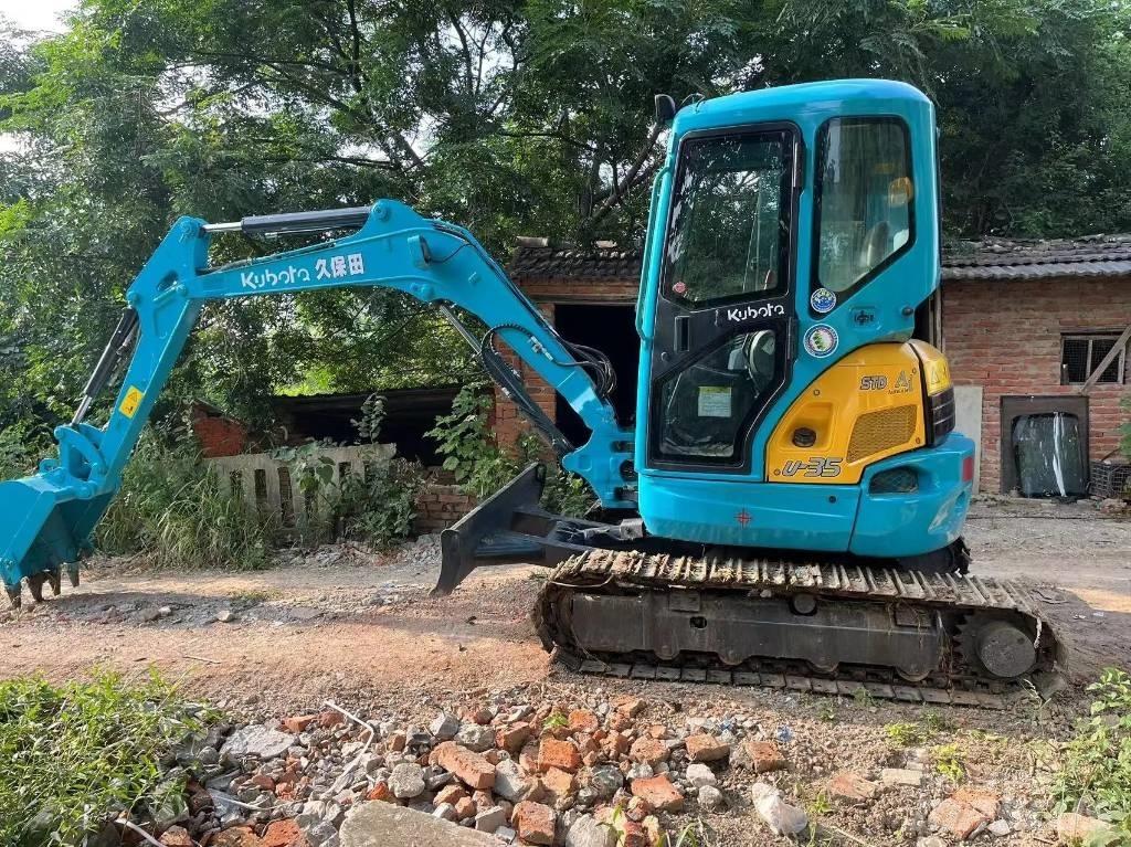 Kubota U35 Excavadoras sobre orugas