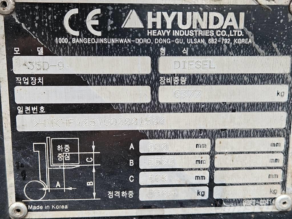 Hyundai 35d-9 Camiones diesel