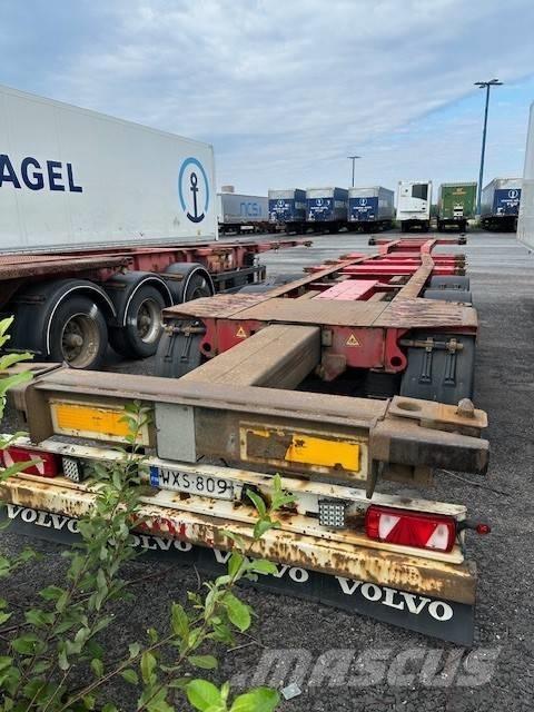 Kögel SW 24 WXS-809 Semirremolques portacontenedores