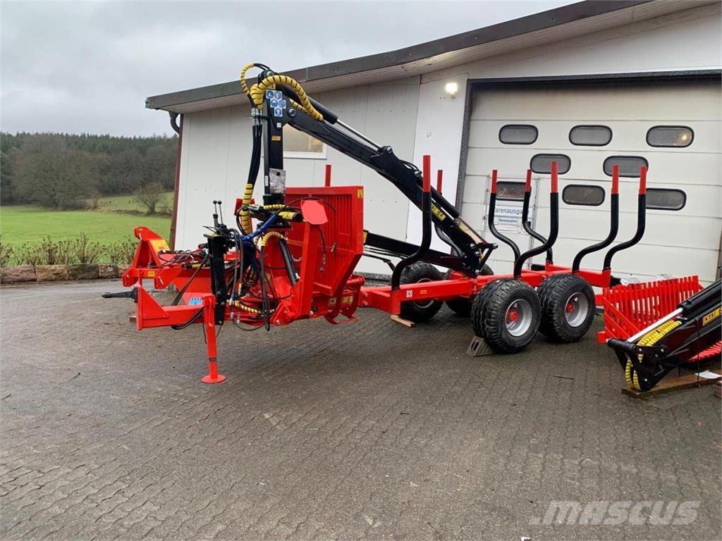  8.5to Rückewagen Taladoras apiladoras