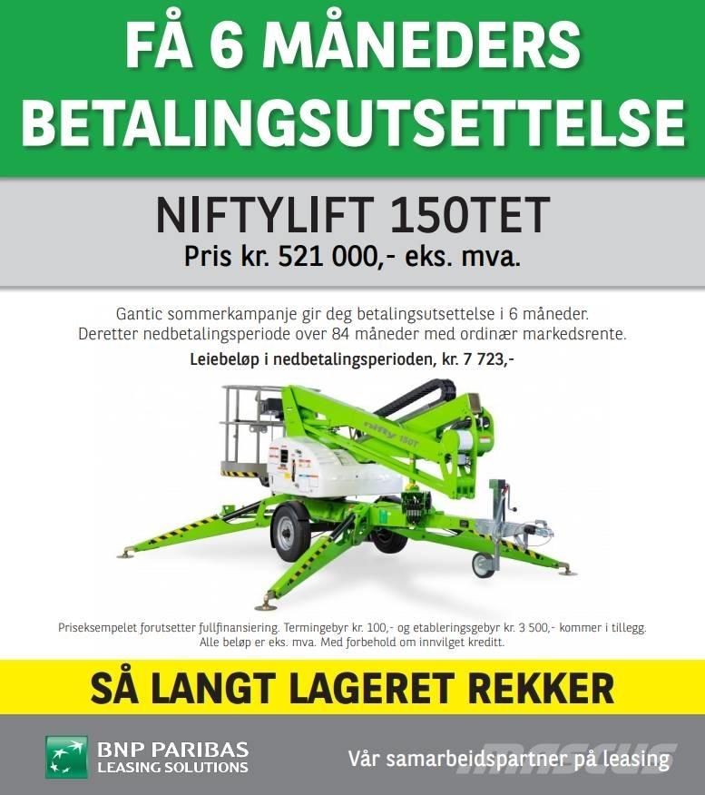 Niftylift 150TET Plataformas remolcables