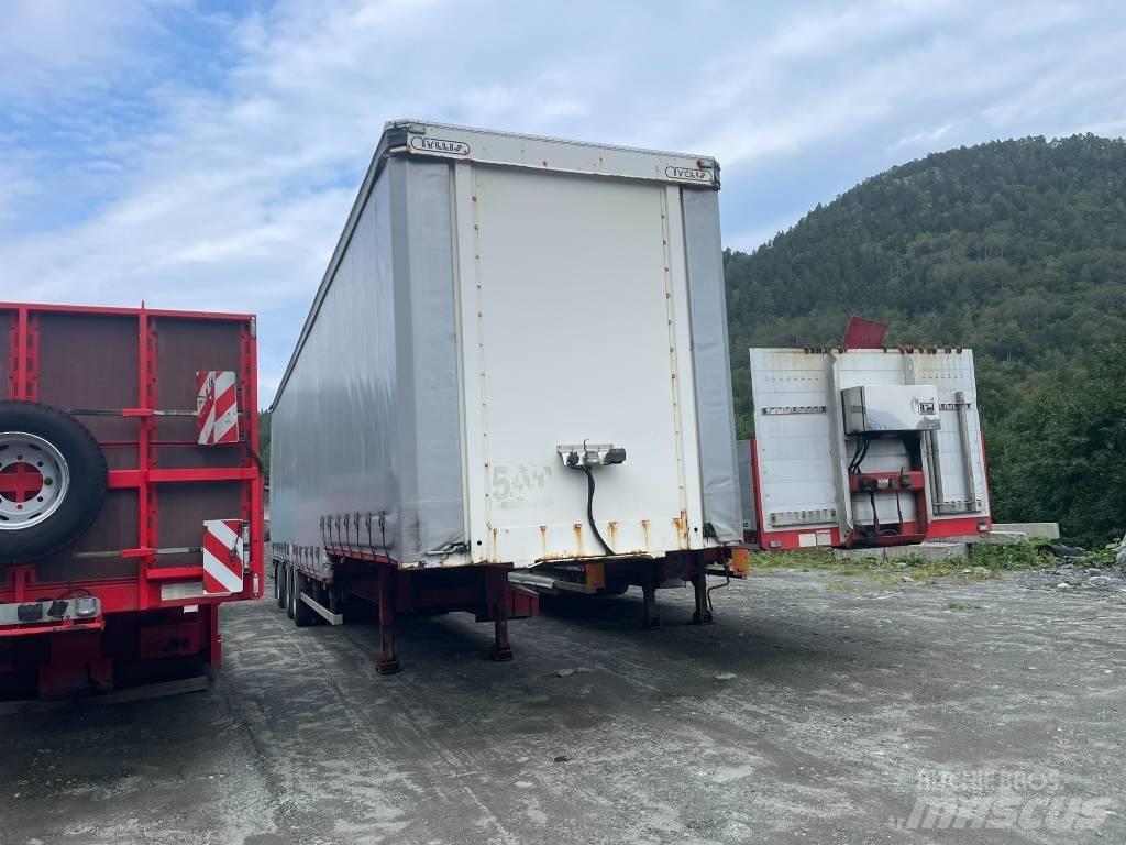 Tyllis Jumbo trailer Semirremolques de caja de lona