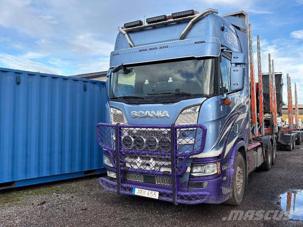 Scania R730B6X4NB Transportes de madera
