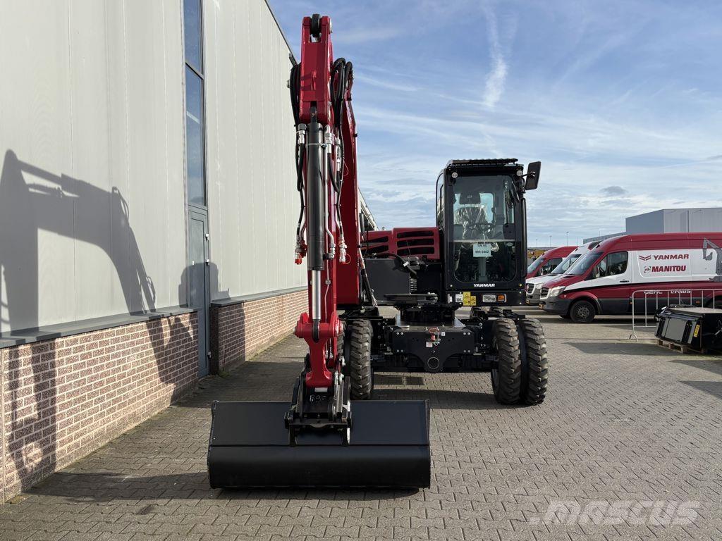 Yanmar B95W Excavadoras de ruedas