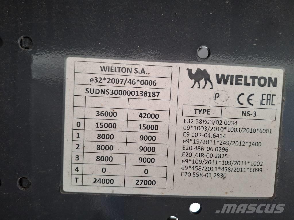 Wielton NS3K Semirremolques de caja de lona