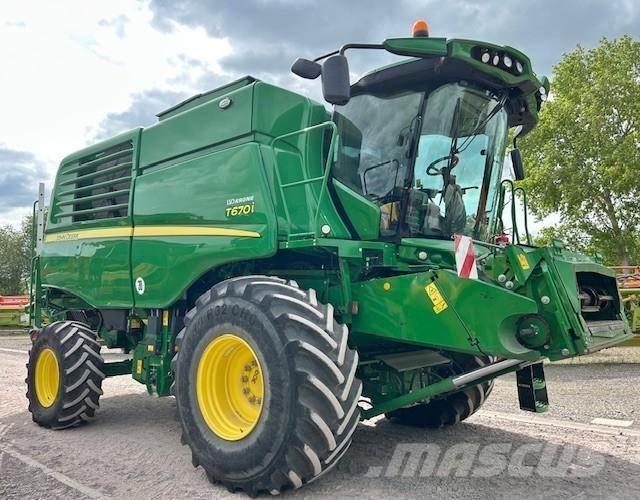 John Deere T 670 Cosechadoras combinadas