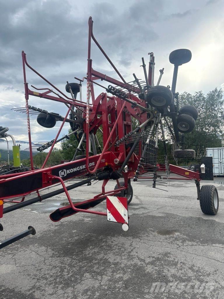Kongskilde R+760 Rastrilladoras y rastrilladoras giratorias