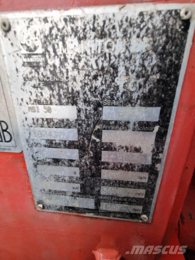 Manitou MSI 50 Montacargas todo terreno