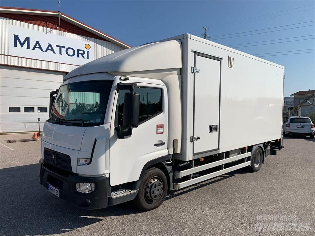 Renault D Camiones con caja de remolque