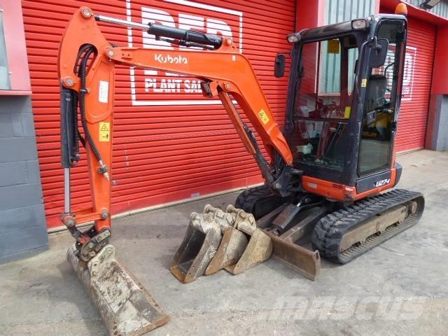 Kubota U 27-4 Miniexcavadoras