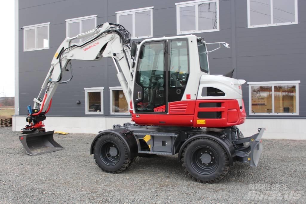 Takeuchi TB395W Excavadoras de ruedas