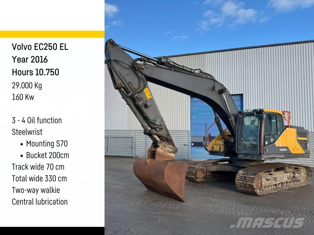 Volvo EC 250 EL Excavadoras sobre orugas