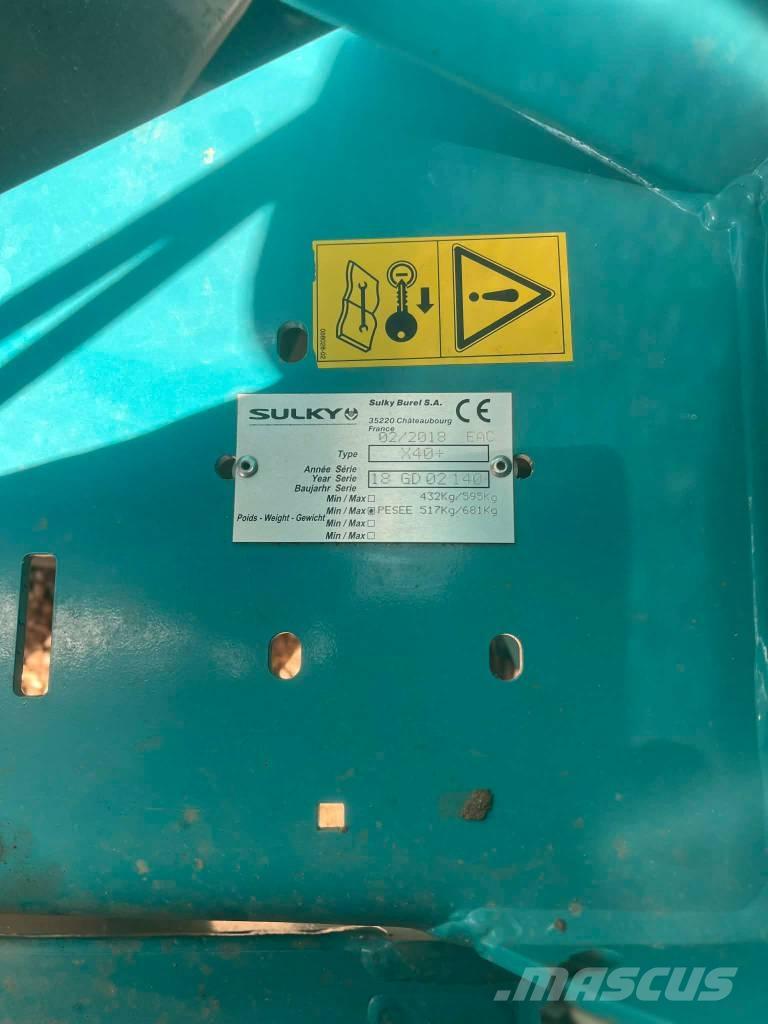Sulky X40+ Esparcidoras de abono