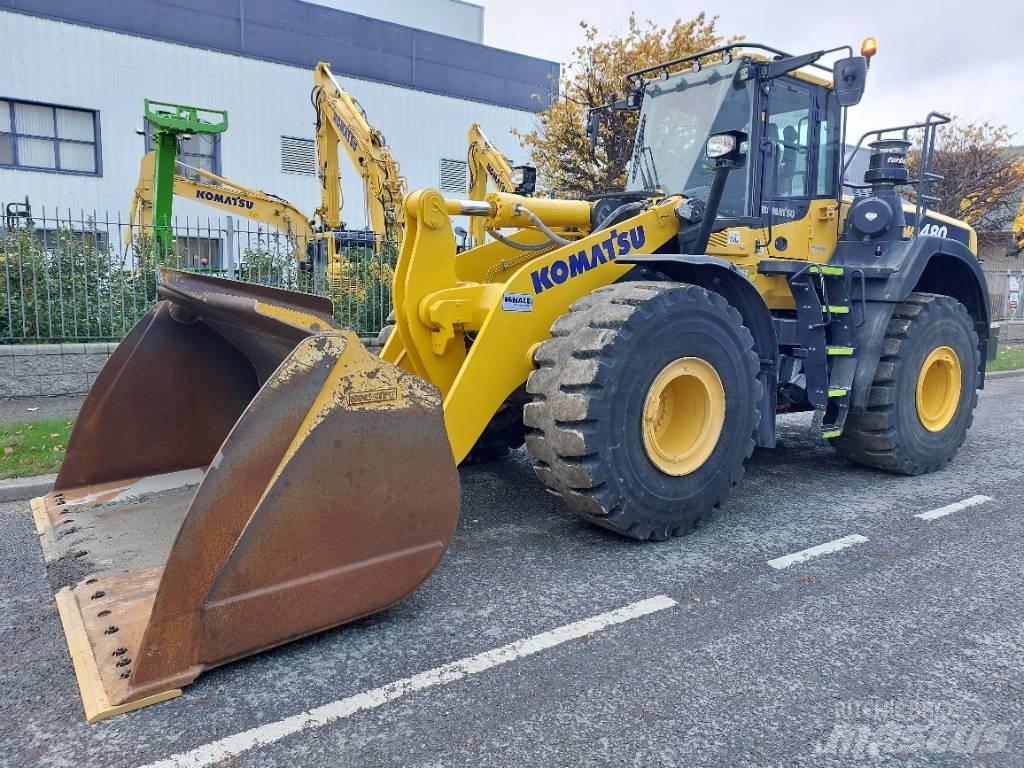 Komatsu WA480-8 Cargadoras sobre ruedas