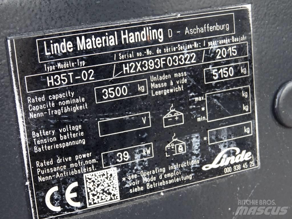 Linde H35T-02 Camiones LPG