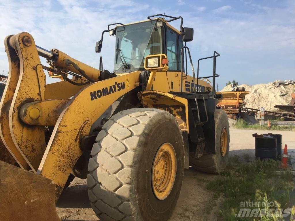 Komatsu WA500-6 Cargadoras sobre ruedas