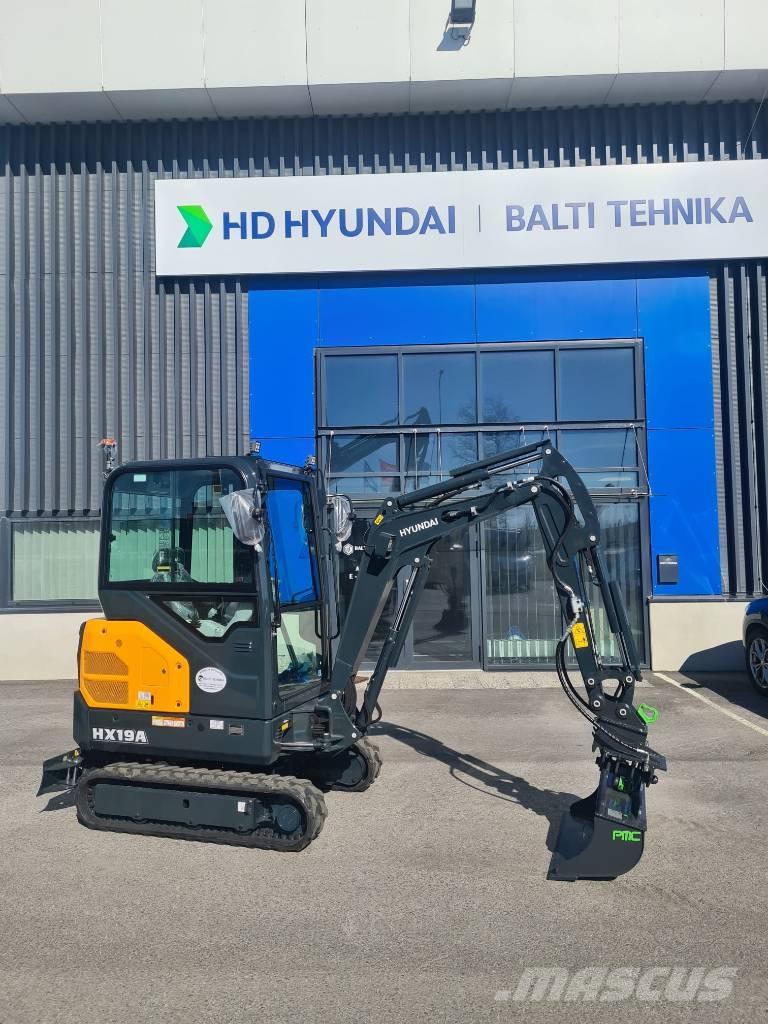 Hyundai HX 19 A Miniexcavadoras