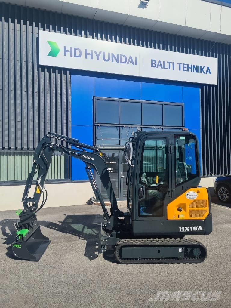 Hyundai HX 19 A Miniexcavadoras