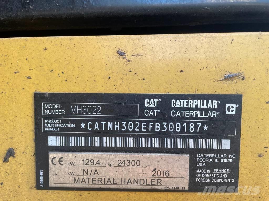 CAT MH 3022 Manejadores de residuos industriales