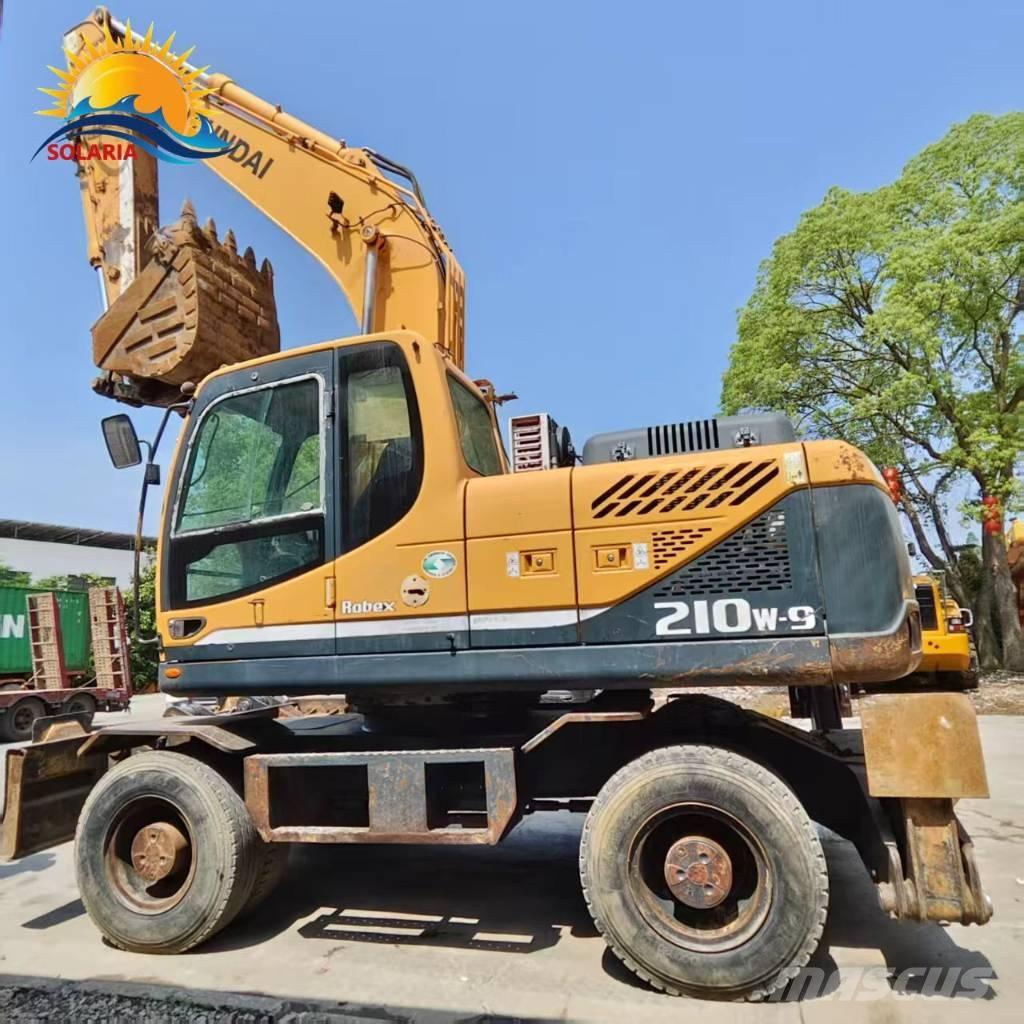 Hyundai r210w-9 Excavadoras de ruedas