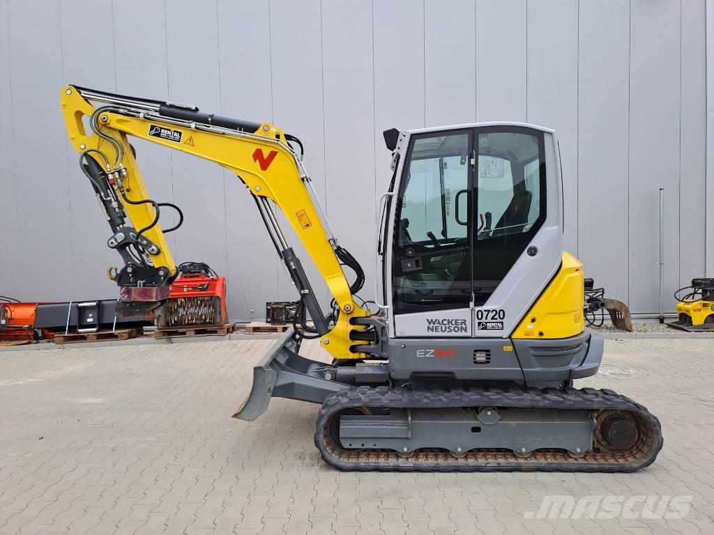 Wacker Neuson EZ50 Excavadoras sobre orugas