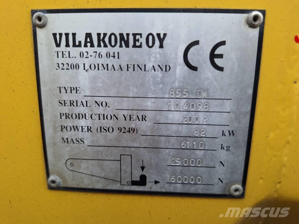 Wille 855 Cargadoras sobre ruedas