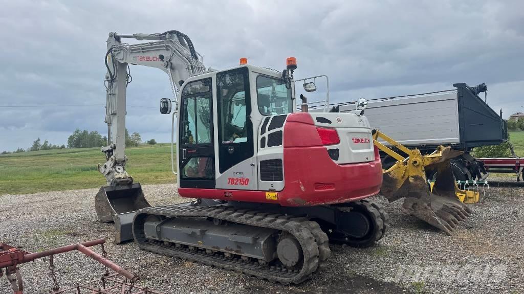Takeuchi TB 2150 Excavadoras sobre orugas