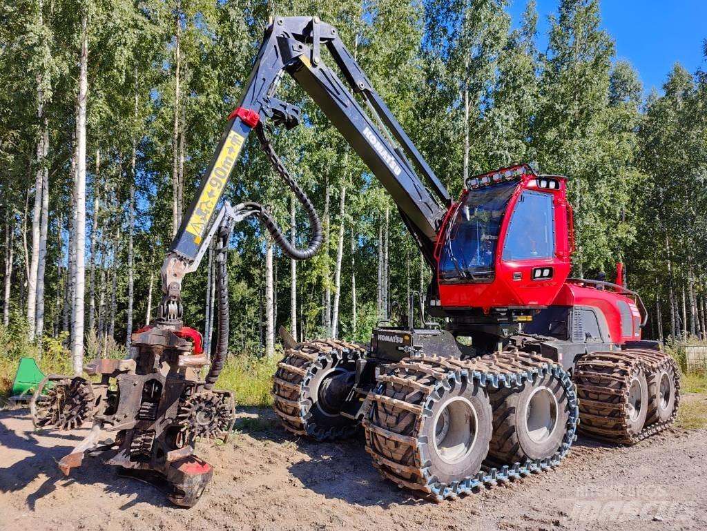 Komatsu 931 XC Cosechadoras