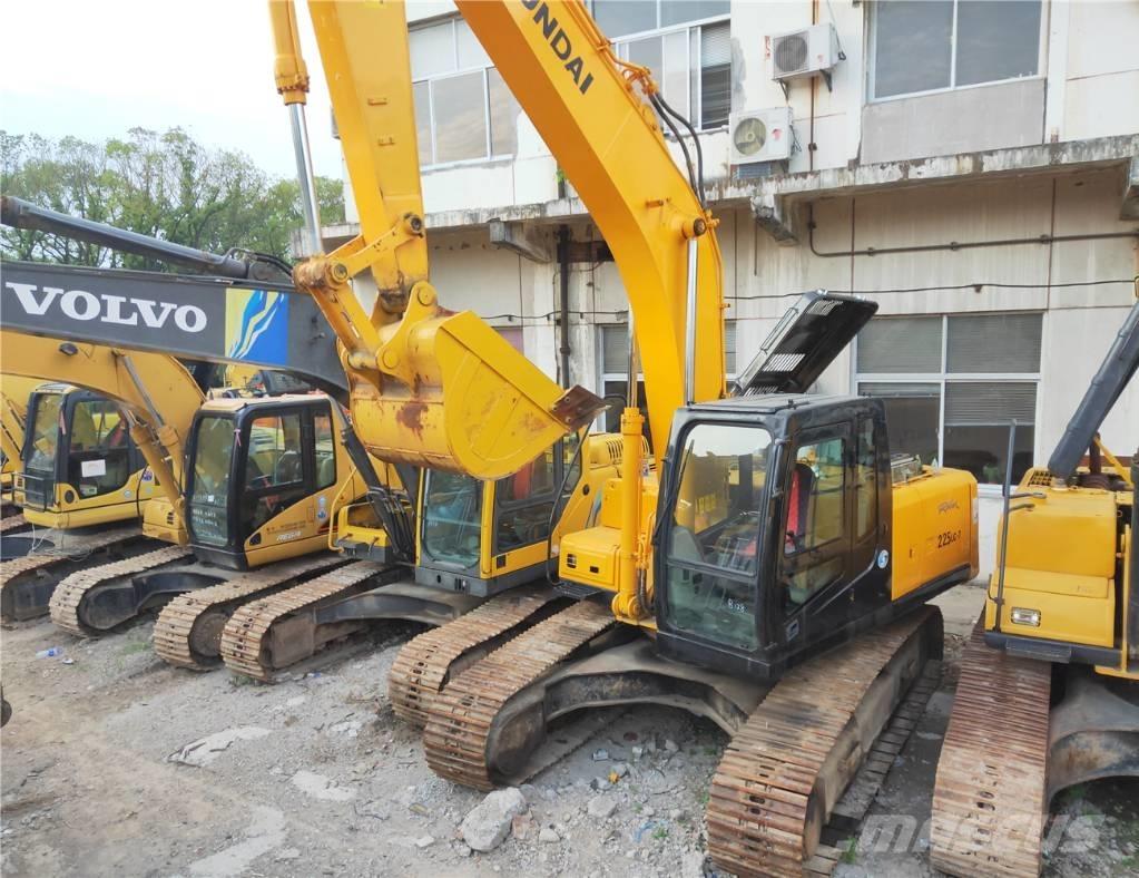 Hyundai R225LC-7 Excavadoras sobre orugas