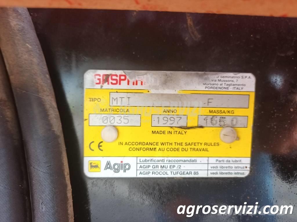 Gaspardo MTI 8 F Sembradoras de alta precisión