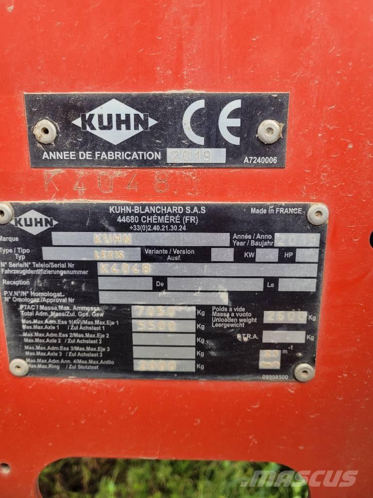 Kuhn Lexis Pulverizadores arrastrados