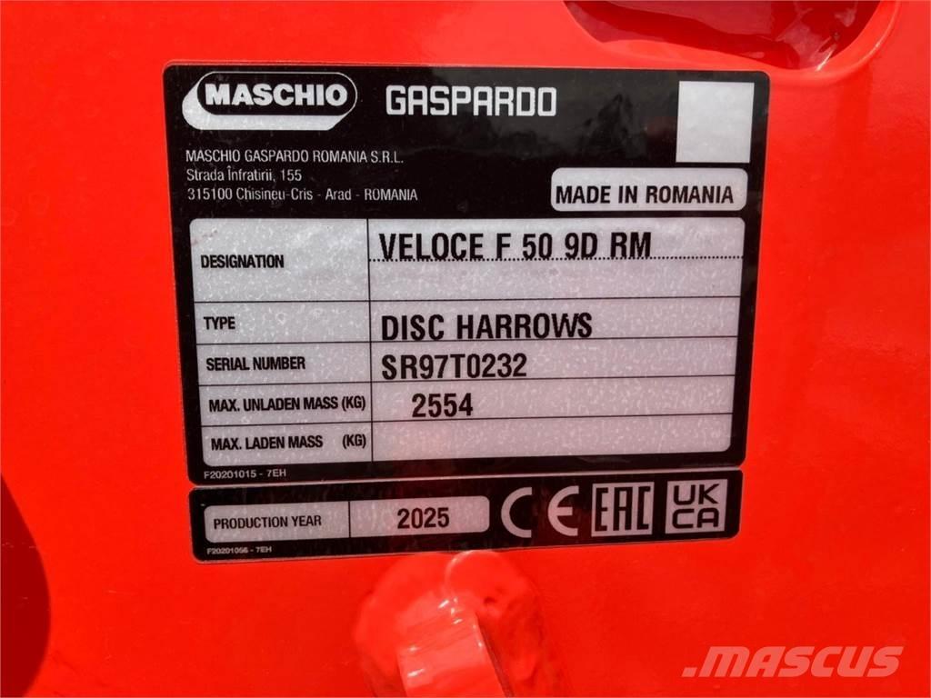 Maschio Veloce 500 Gradas de discos