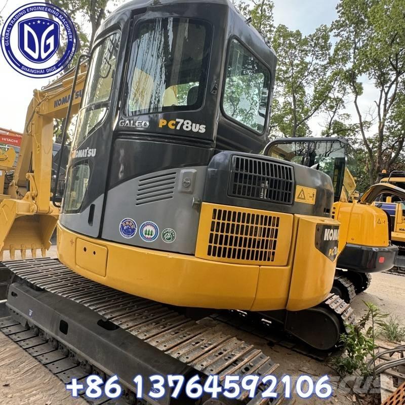 Komatsu PC78US Excavadoras sobre orugas