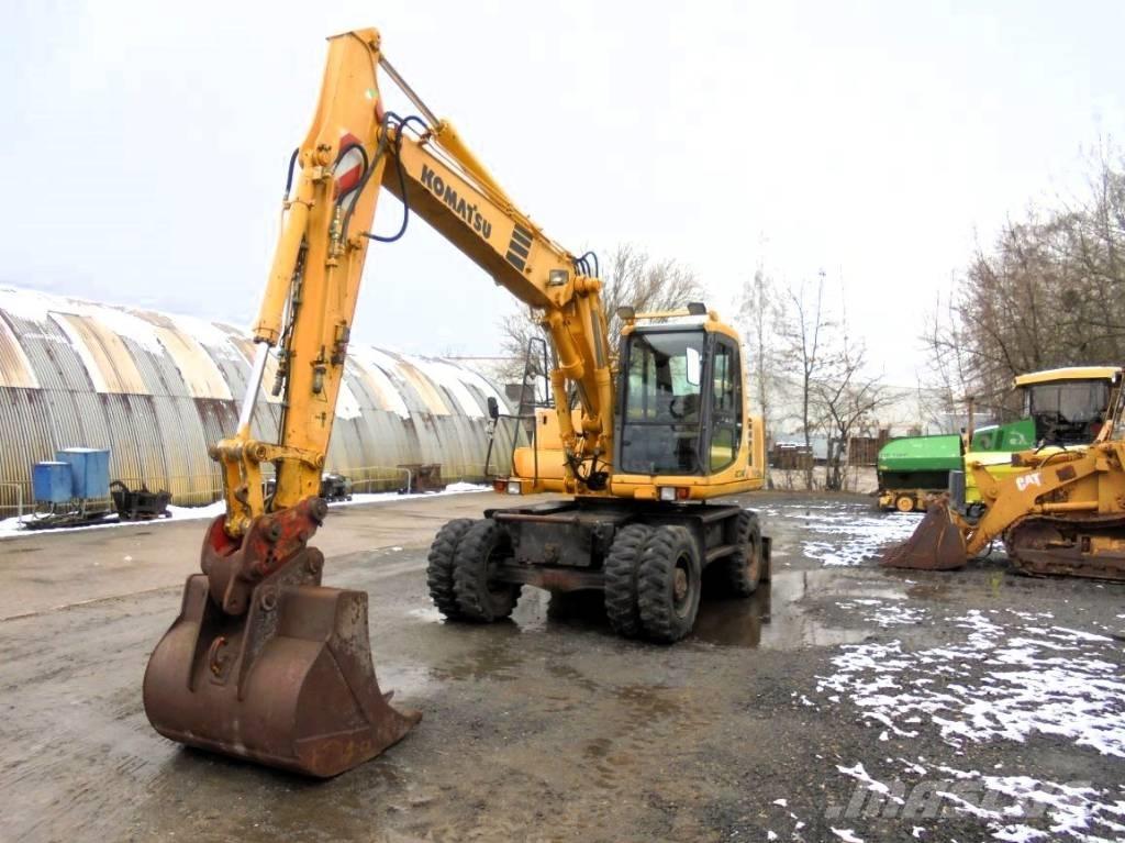 Komatsu PW 130ES-6K Excavadoras de ruedas