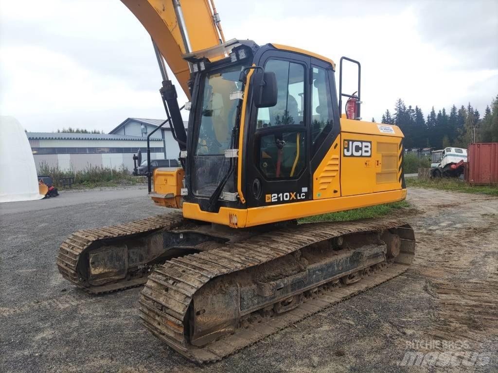 JCB 210 X Excavadoras sobre orugas