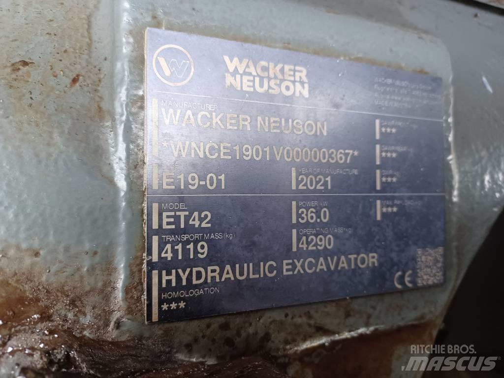 Wacker Neuson ET42 Excavadoras sobre orugas